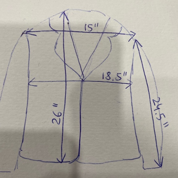 Alice Blue Leather Jacket - Picture 8 of 10